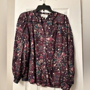 Ba&sh printed blouse medium